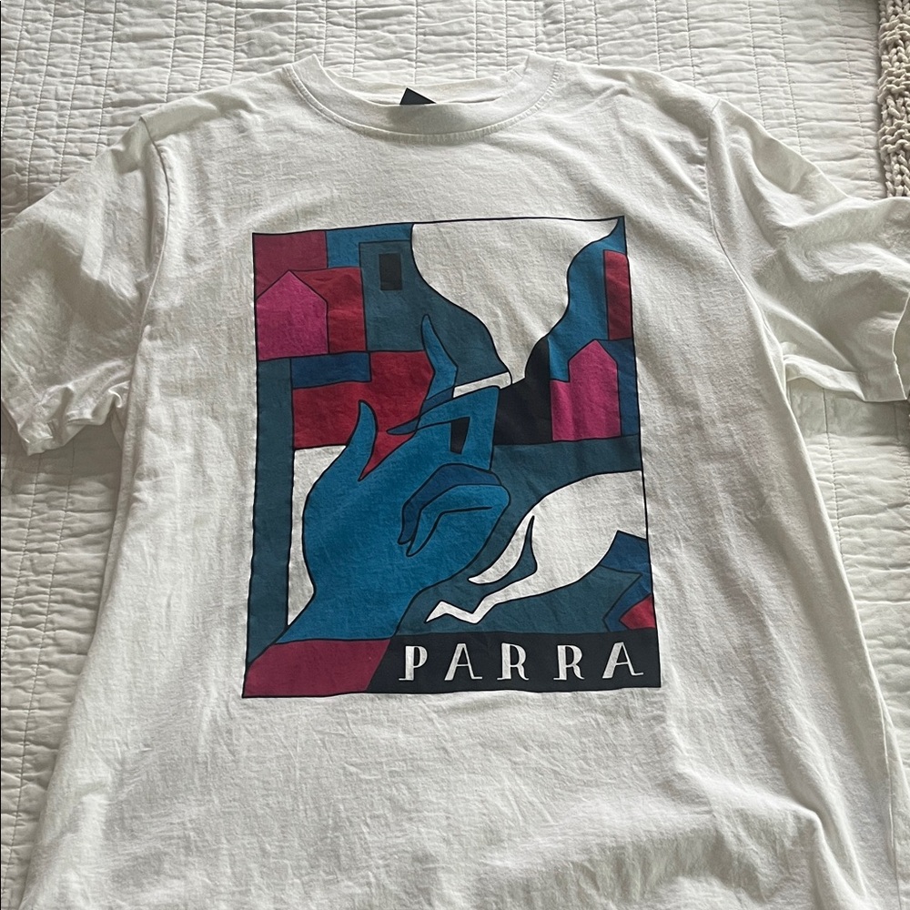 Parra Print White T-Shirt